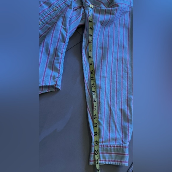 J.CREW Slim Shirt‎ Adult  Checkered Button Up Long Sleeve Pocket Mens M Cotton - Picture 8 of 16